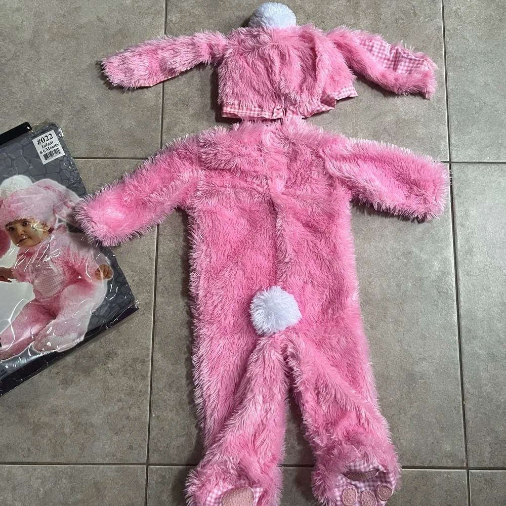 Rubies Precious Pink Wabbit Rabbit Bunny Costume for Babies, Girls 0-6 Months